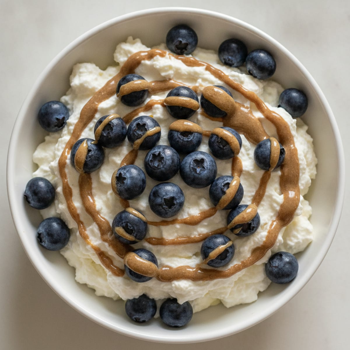 Silky Greek Yogurt Protein Pudding with Berries