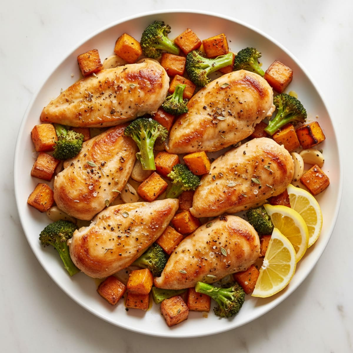 Sheet Pan Lemon Herb Chicken