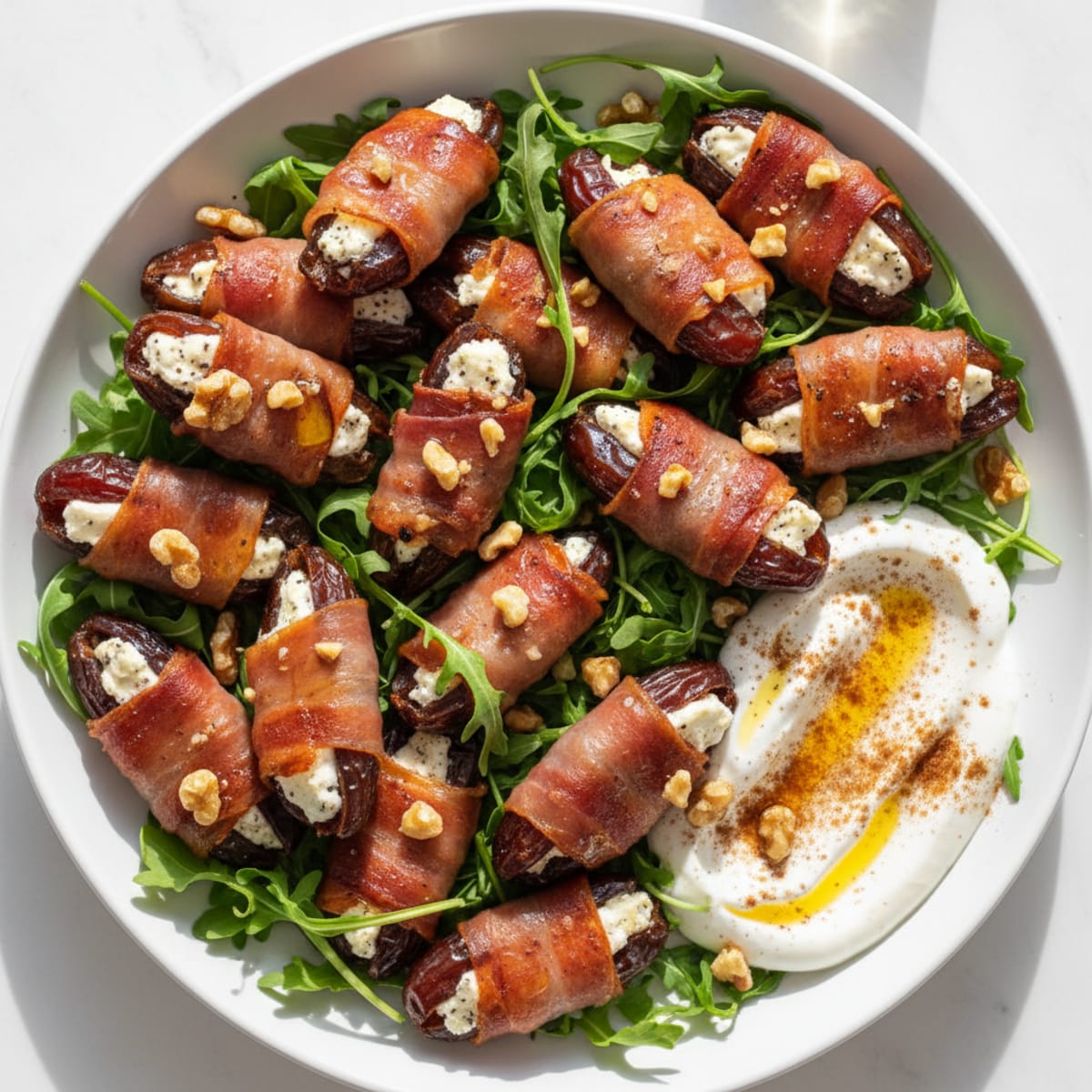 Stuffed Medjool Dates with Goat Cheese