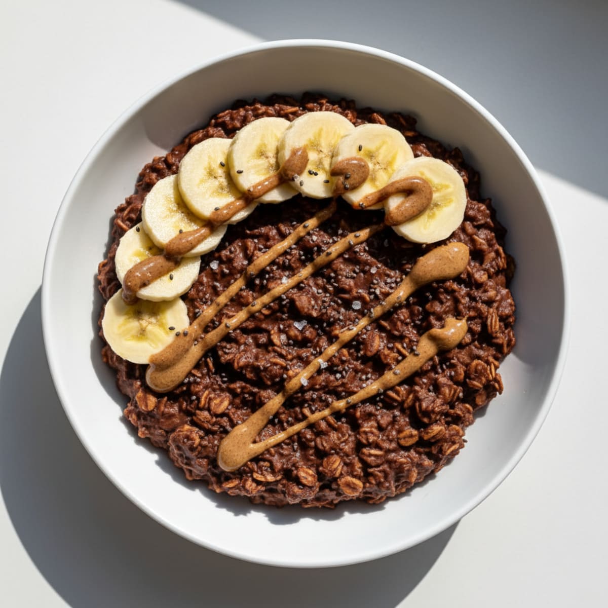 Chocolate Egg White Protein Oatmeal