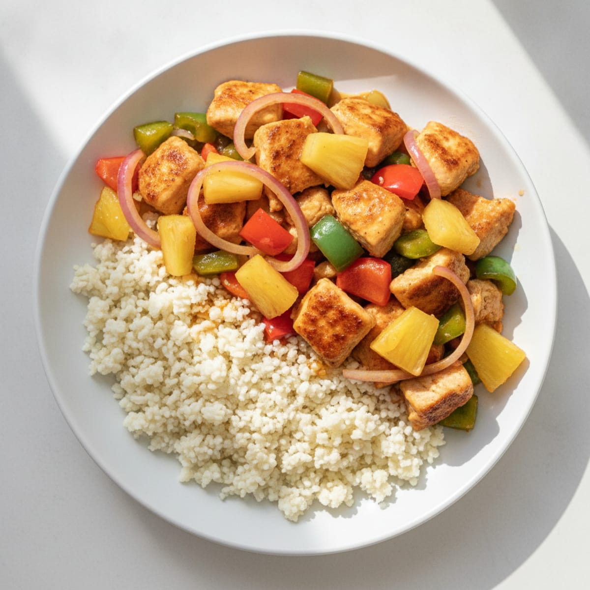 Sweet and Sour Chicken with Pineapple