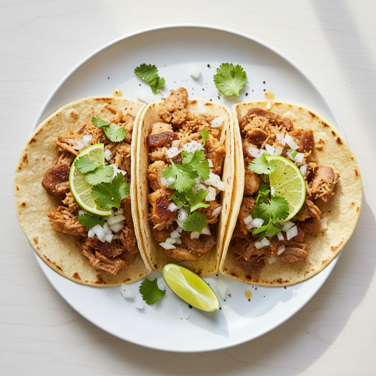 Slow-Cooked Pork Carnitas Tacos