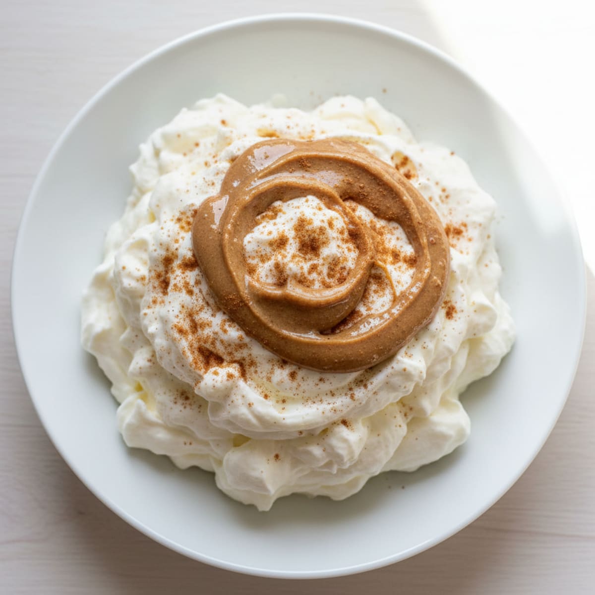 Greek Yogurt Protein Pudding with Almond Butter