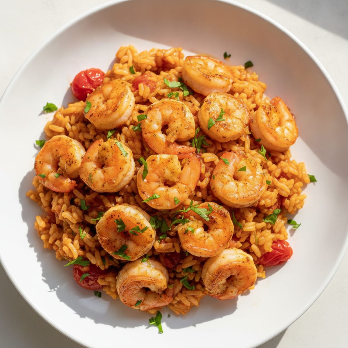 Tomato Rice with Fresh Herbs