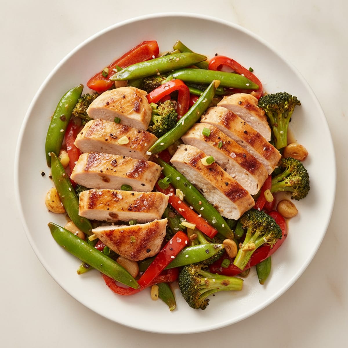 Teriyaki Chicken with Roasted Vegetables
