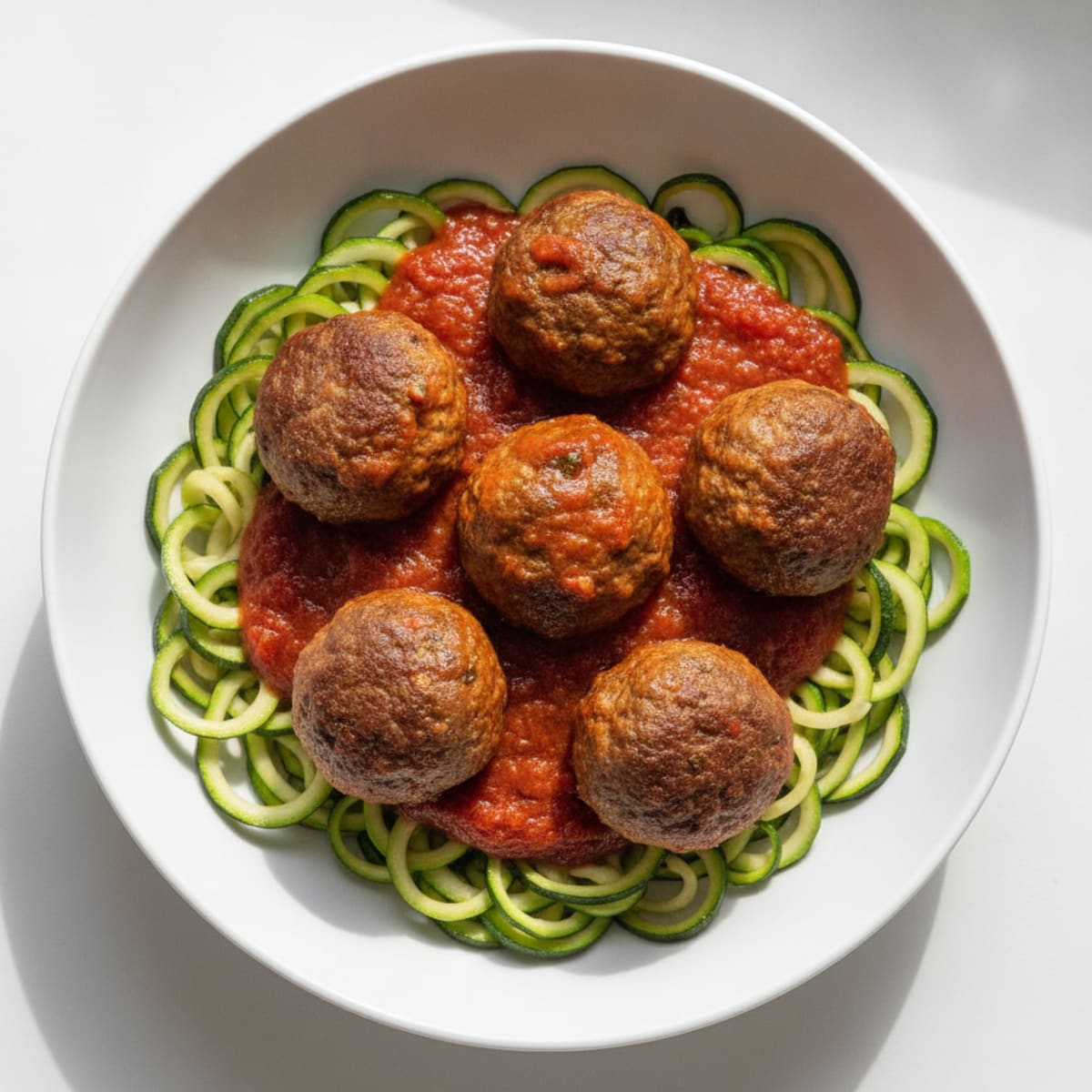 Classic Beef Meatballs in Marinara