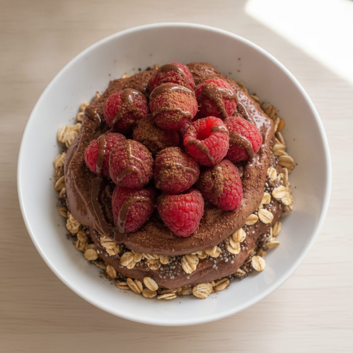Silky Chocolate Protein Lasagna Parfait