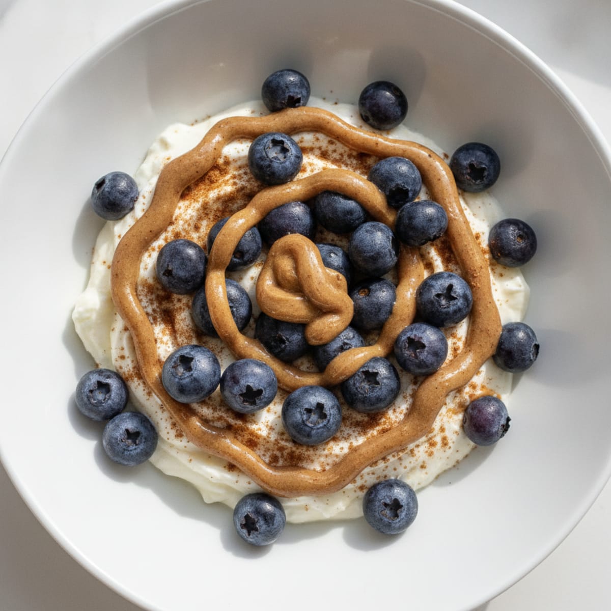 Greek Yogurt Protein Bowl with Berries and Almond Butter