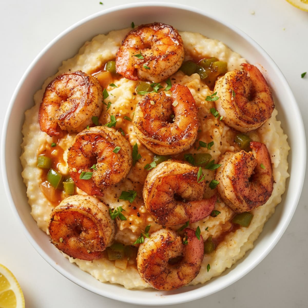 Cajun Shrimp and Grits