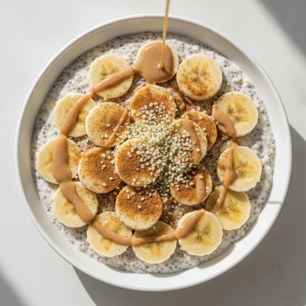 Banana Vanilla Chia Seed Pudding