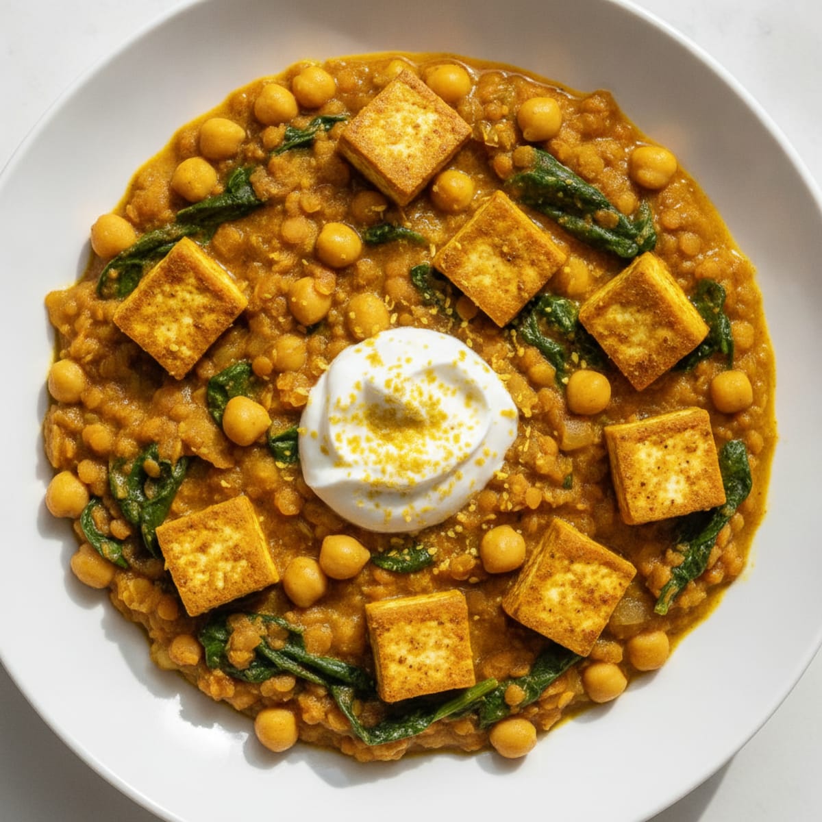 Lentil and Chickpea Vegetable Curry