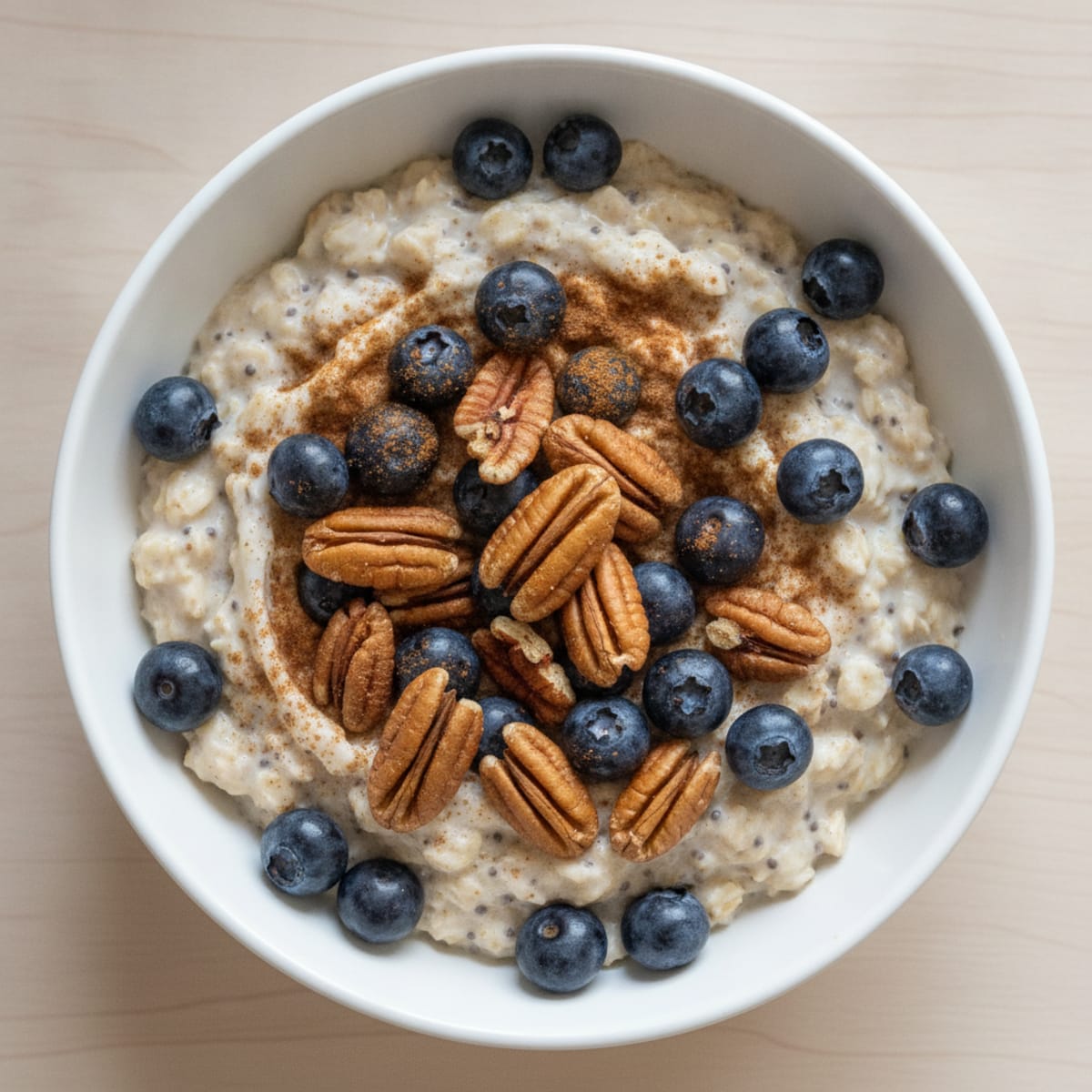 Blueberry Pecan Overnight Oats