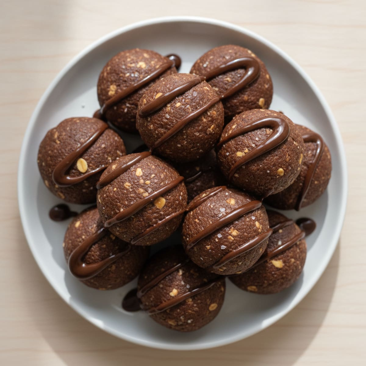 Chocolate Peanut Butter Protein Bites