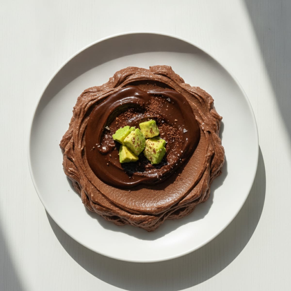 Chocolate Avocado Protein Pudding