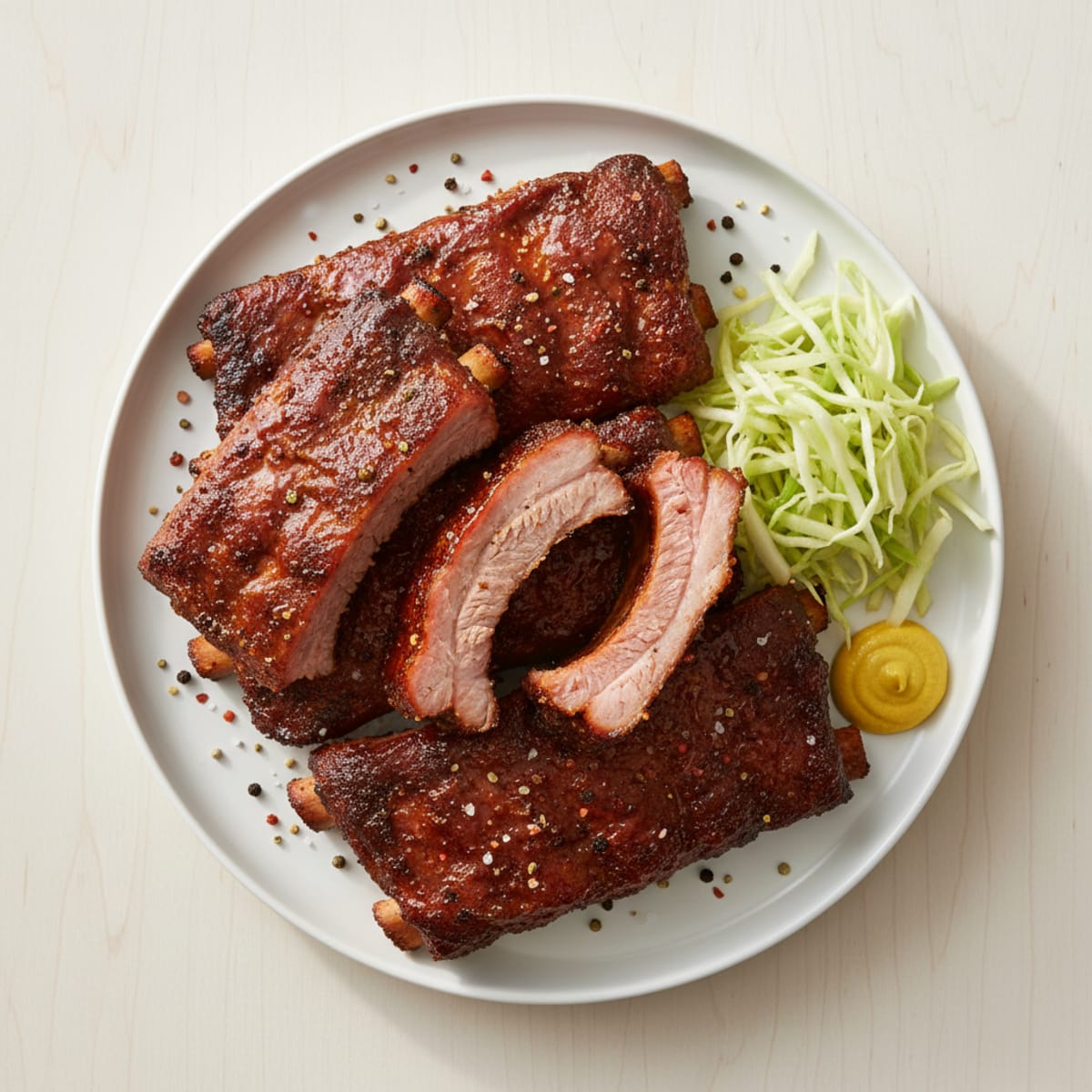 Smoked BBQ Pork Ribs