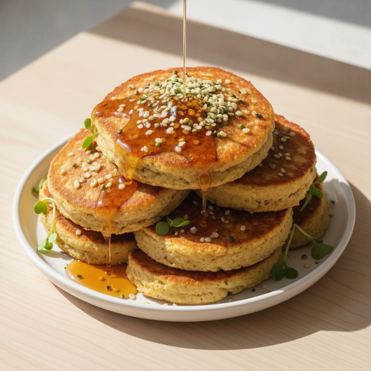 Fluffy Vegan Griddle Cakes