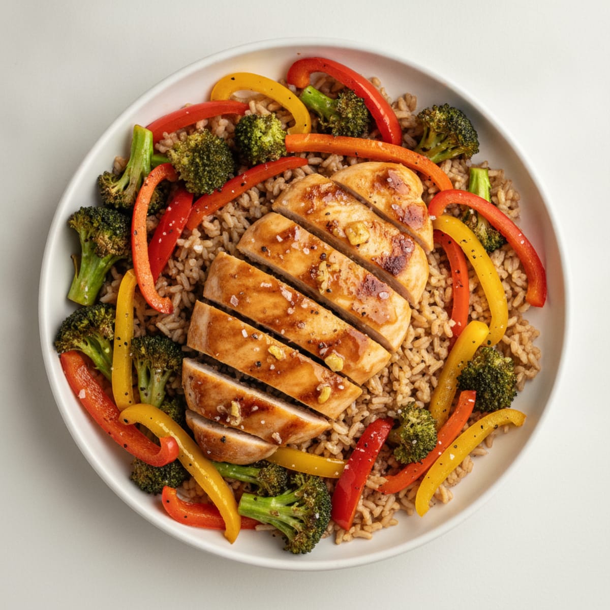 Teriyaki Chicken with Roasted Vegetables