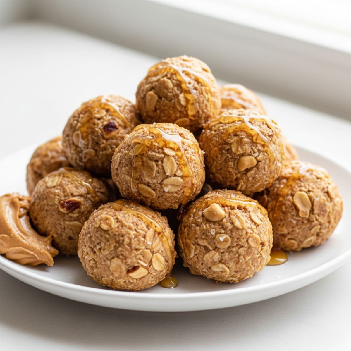 Honey Peanut Butter Protein Bites