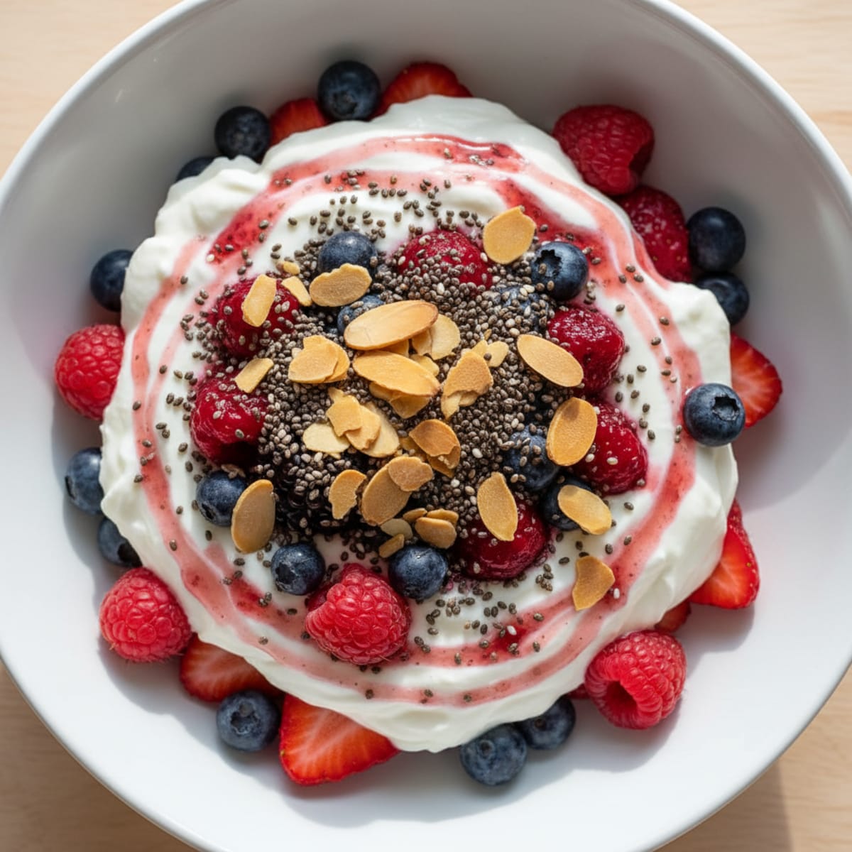 High-Protein Berry Yogurt Parfait