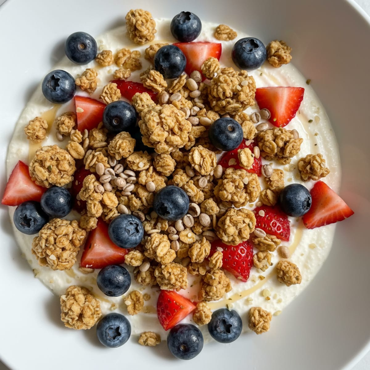 Quark with Berries and Granola