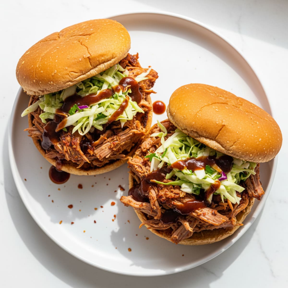 BBQ Pulled Pork Sandwiches