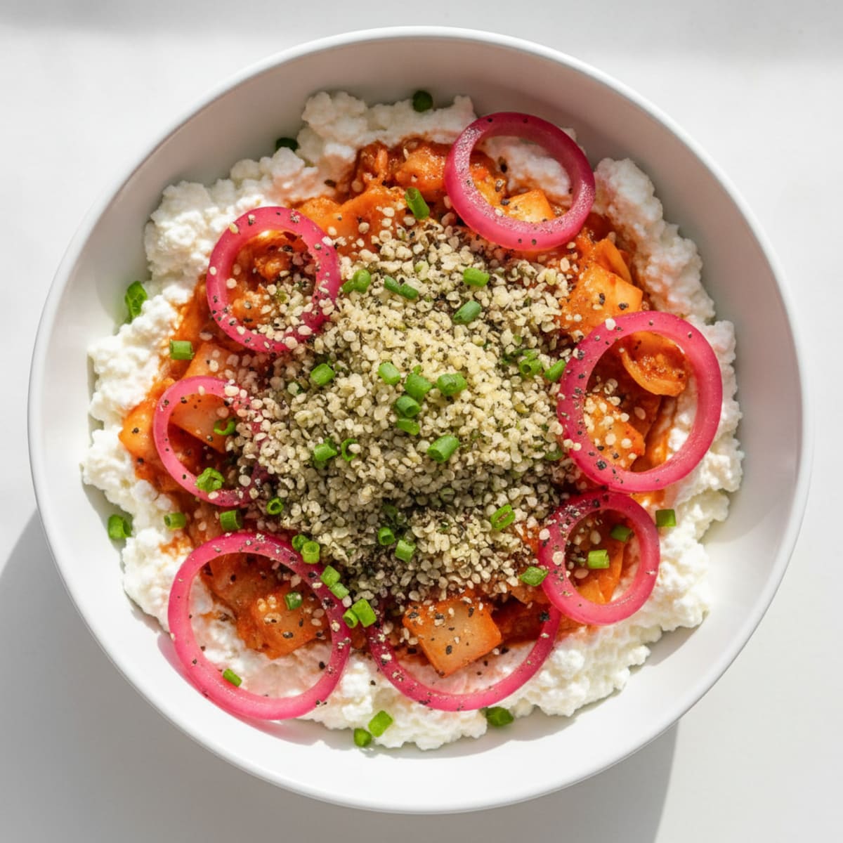 Tangy Cottage Cheese Power Bowl