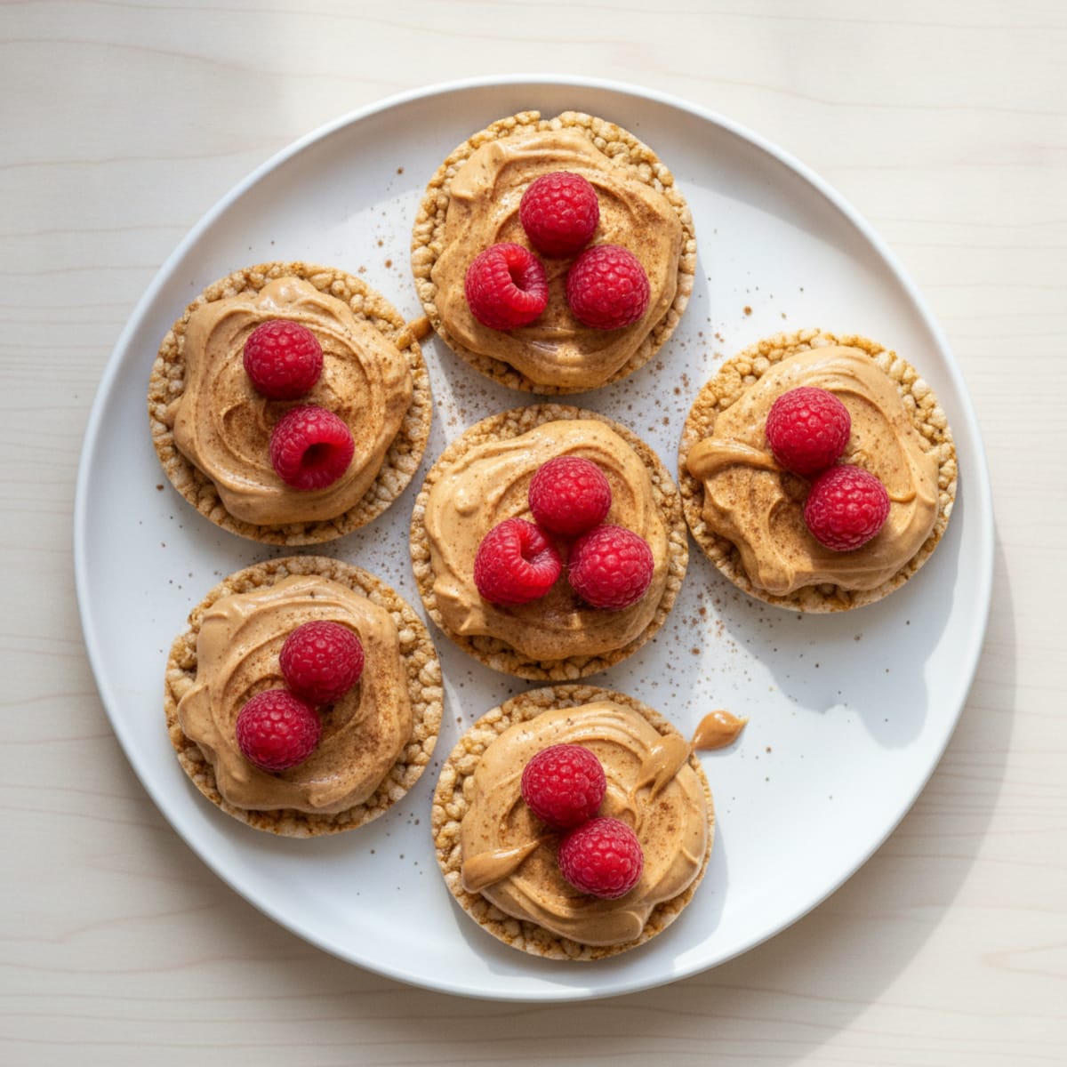Protein-Packed Peanut Butter Rice Cakes