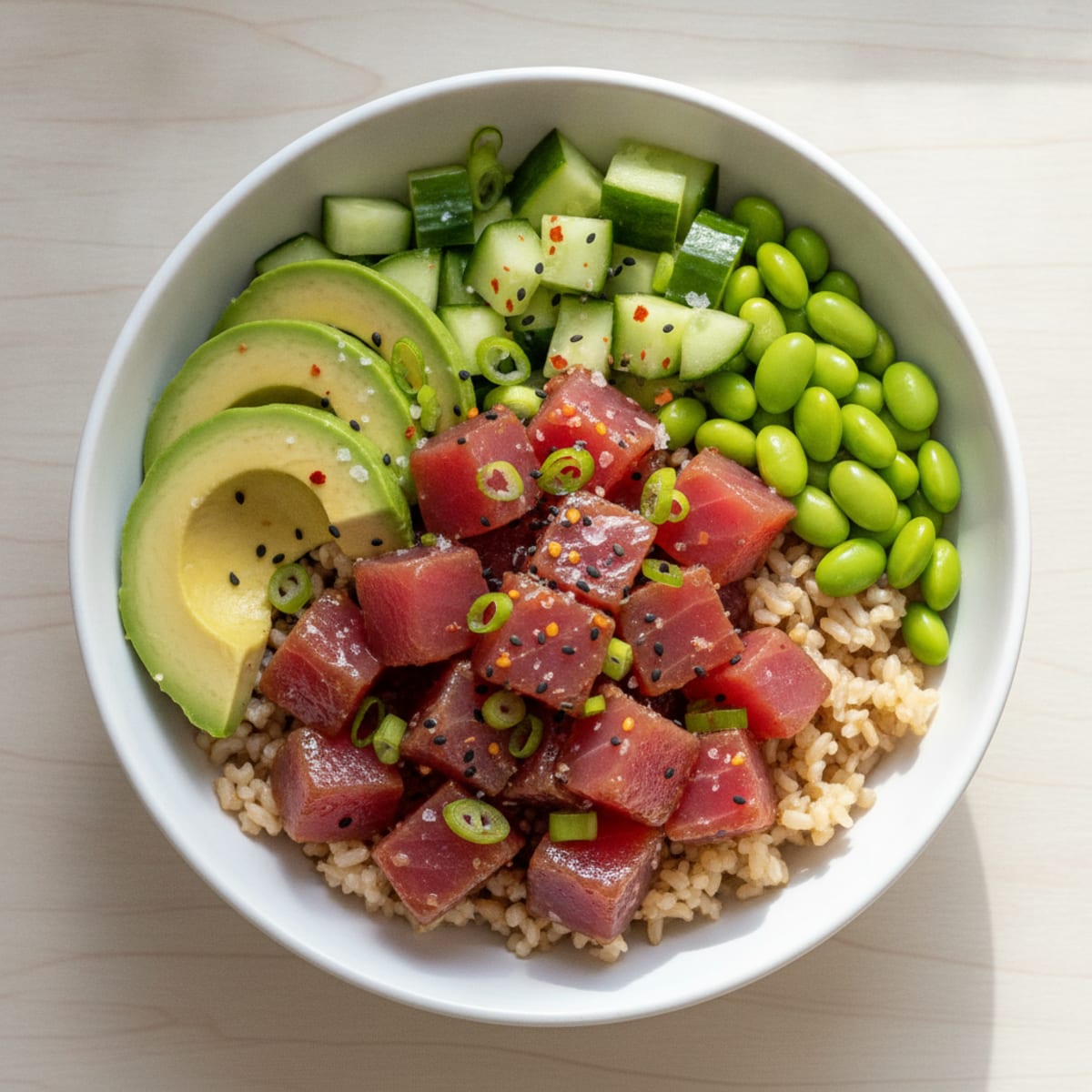 Hawaiian Tuna Poke Bowl