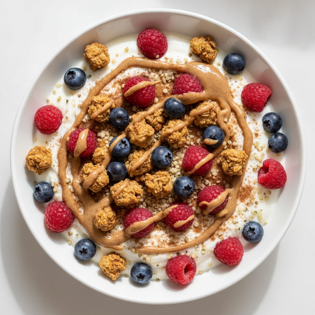 Berry Yogurt Granola Parfait Bowl