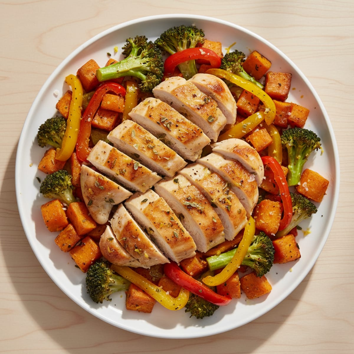 Sheet Pan Lemon Herb Chicken