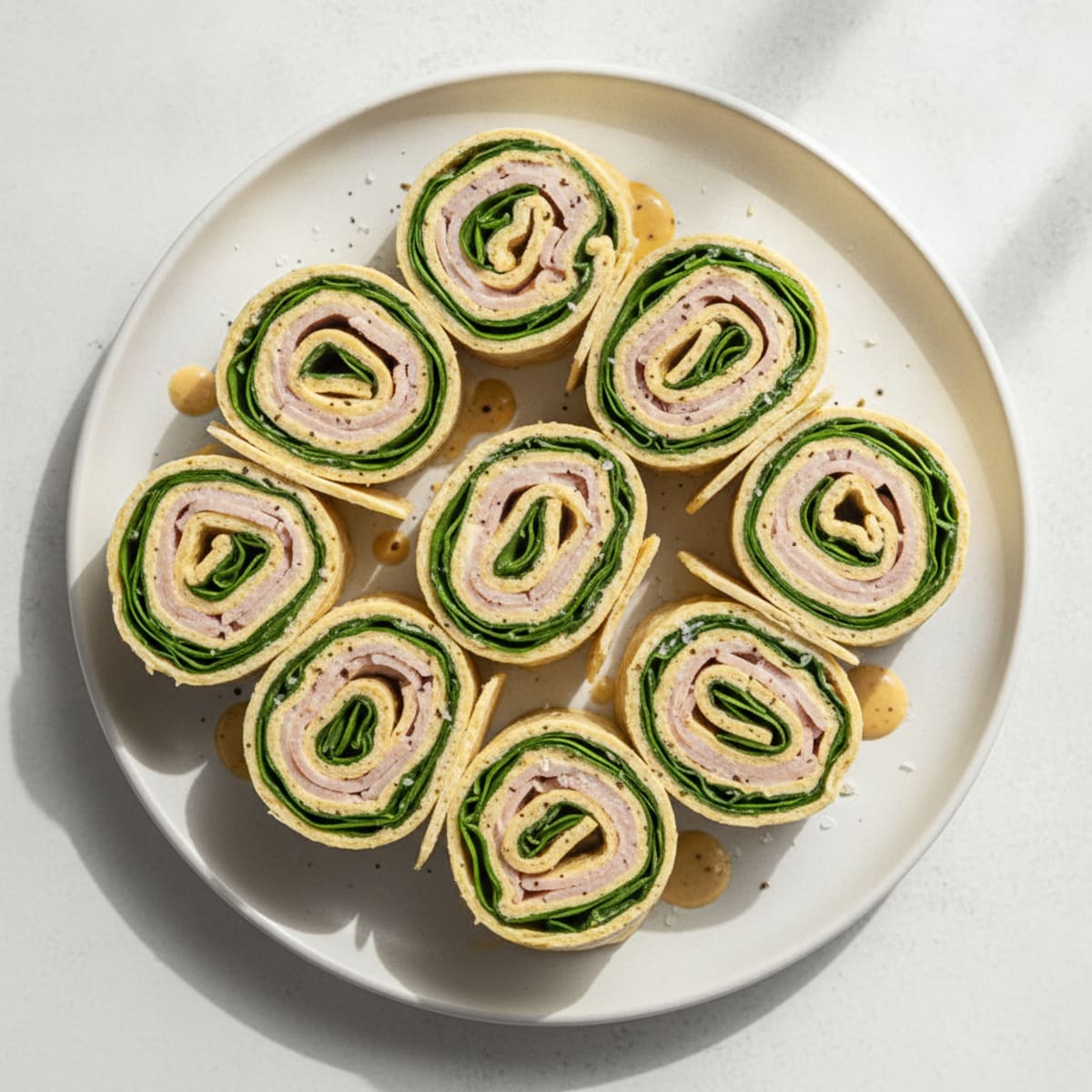 High-Protein Turkey & Cheese Pinwheels