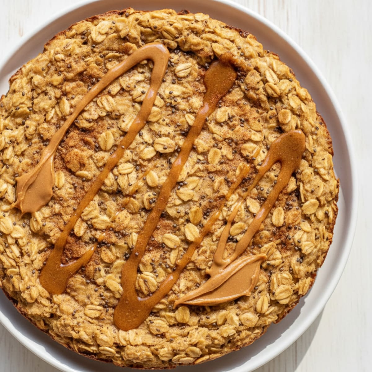 Baked Peanut Butter Oatmeal