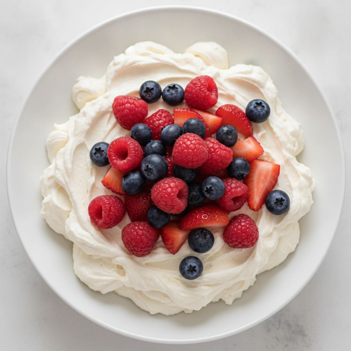 Creamy Vanilla Protein Yogurt with Mixed Berries