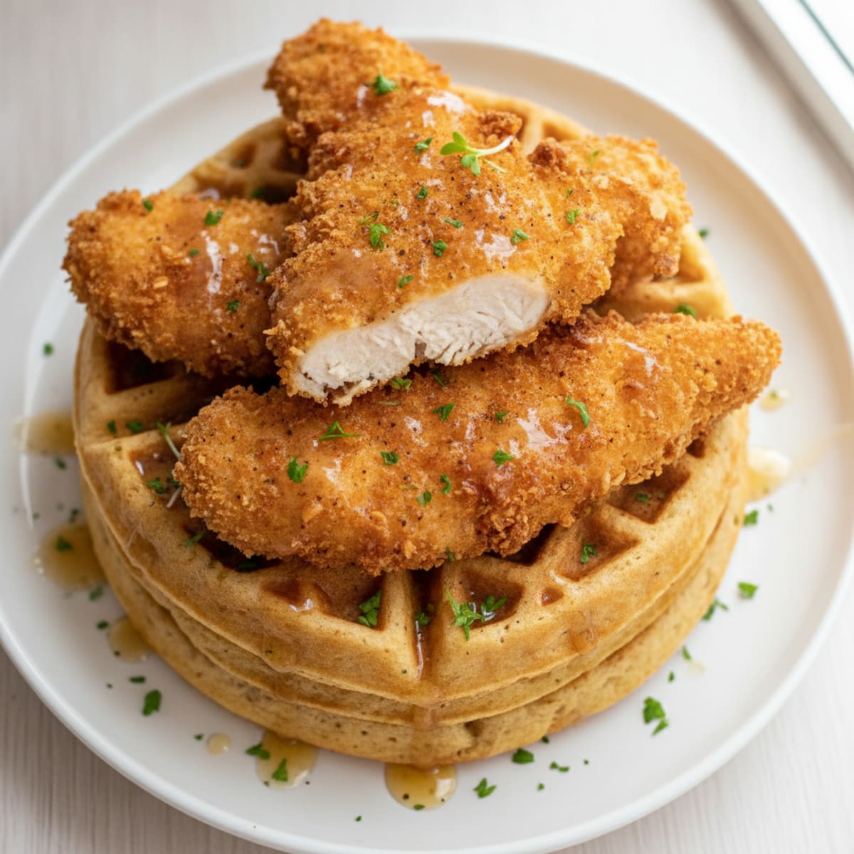 Golden Chicken & Waffles