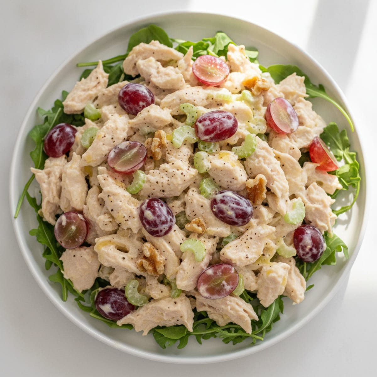 Canned Chicken Salad with Grapes