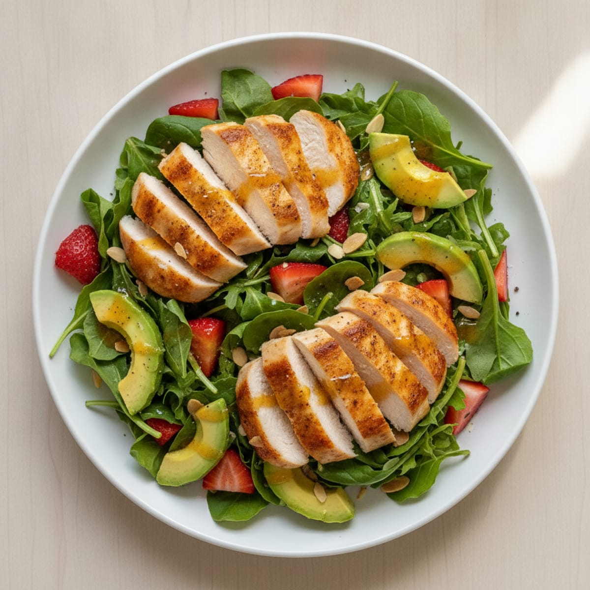 Chicken and Berry Salad with Citrus Vinaigrette