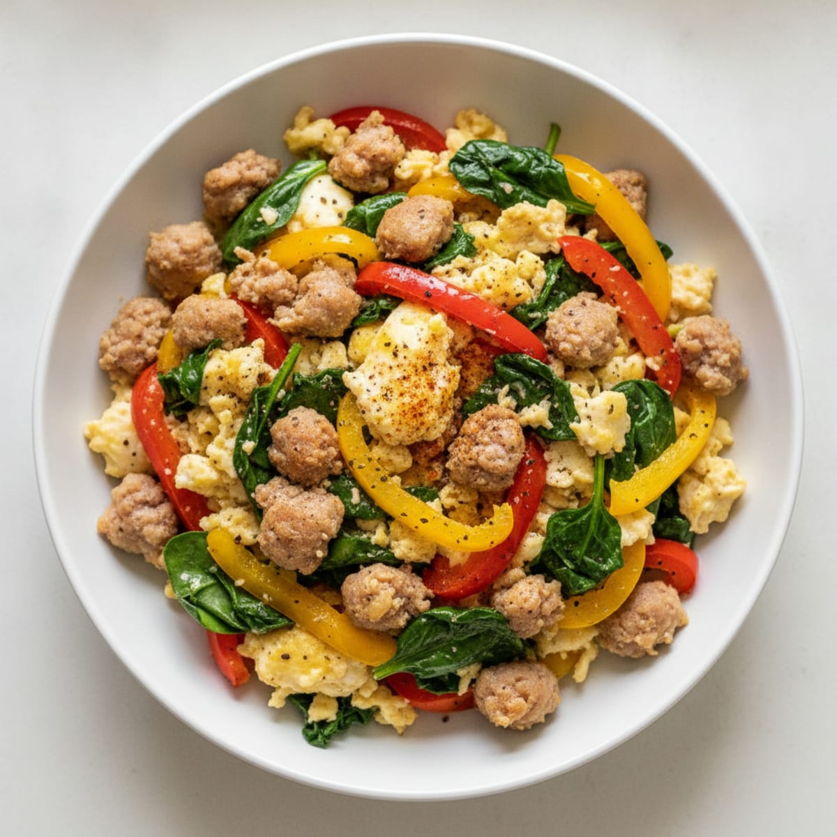 Savory Sausage and Egg Breakfast Bowl