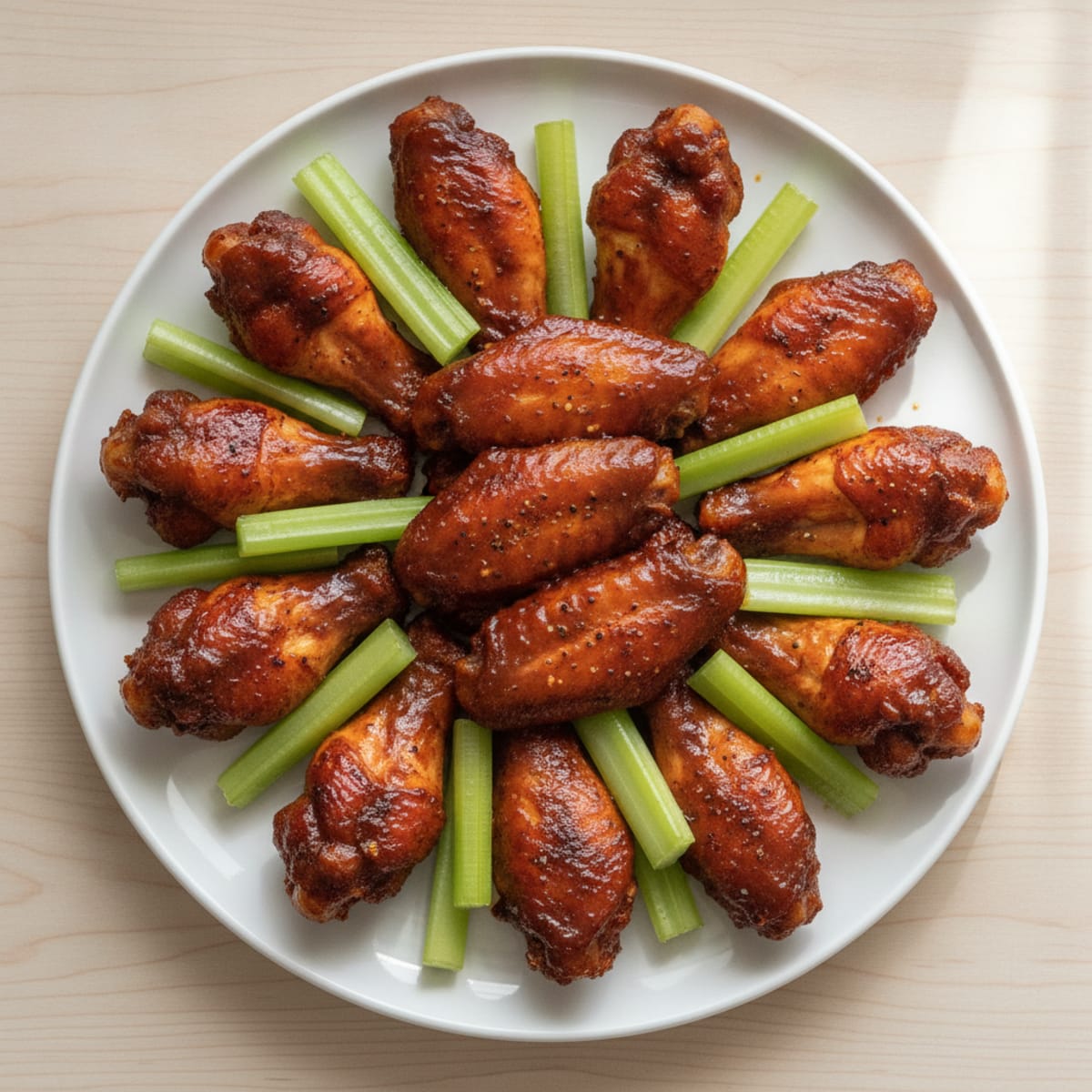 Spicy BBQ Chicken Wings