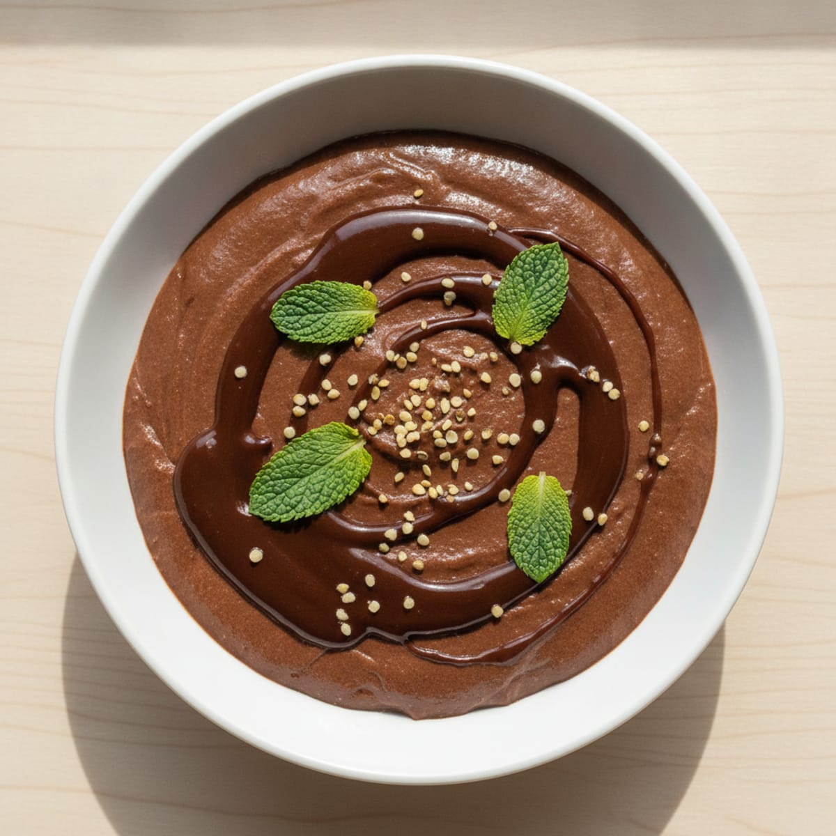 Silken Chocolate Tofu Pudding