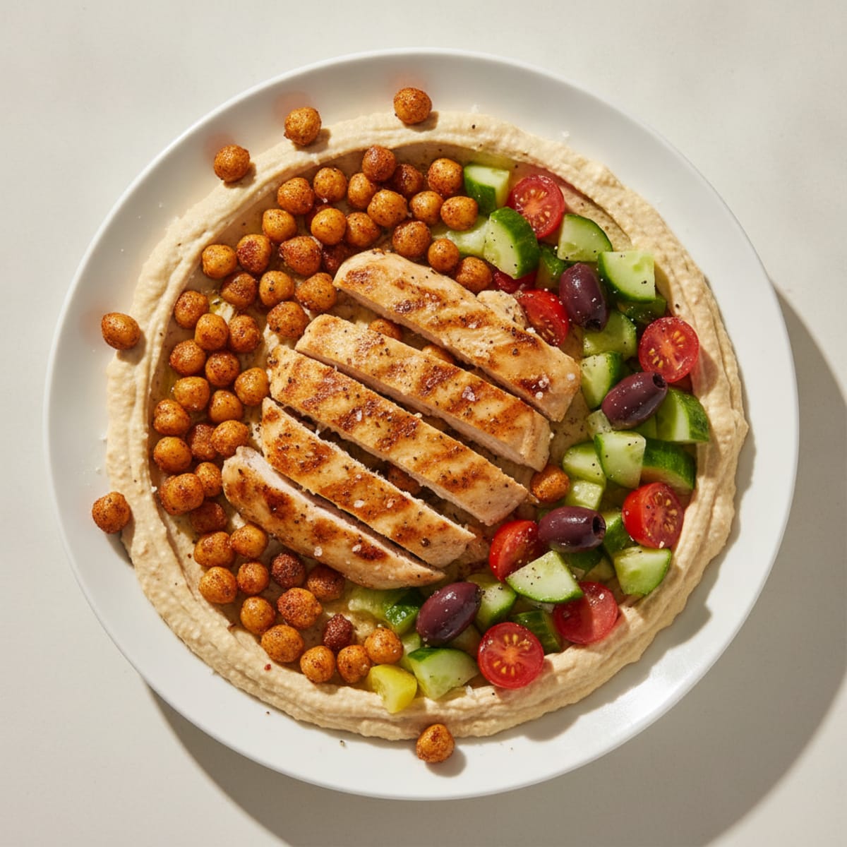Mediterranean Hummus Platter