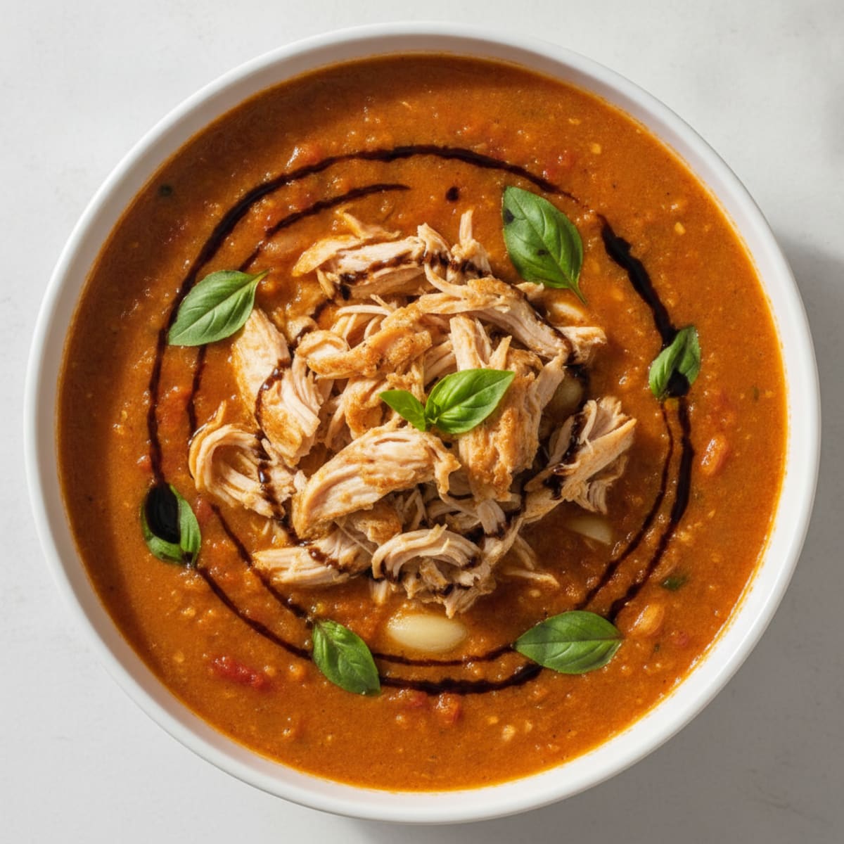 Roasted Tomato Basil Soup