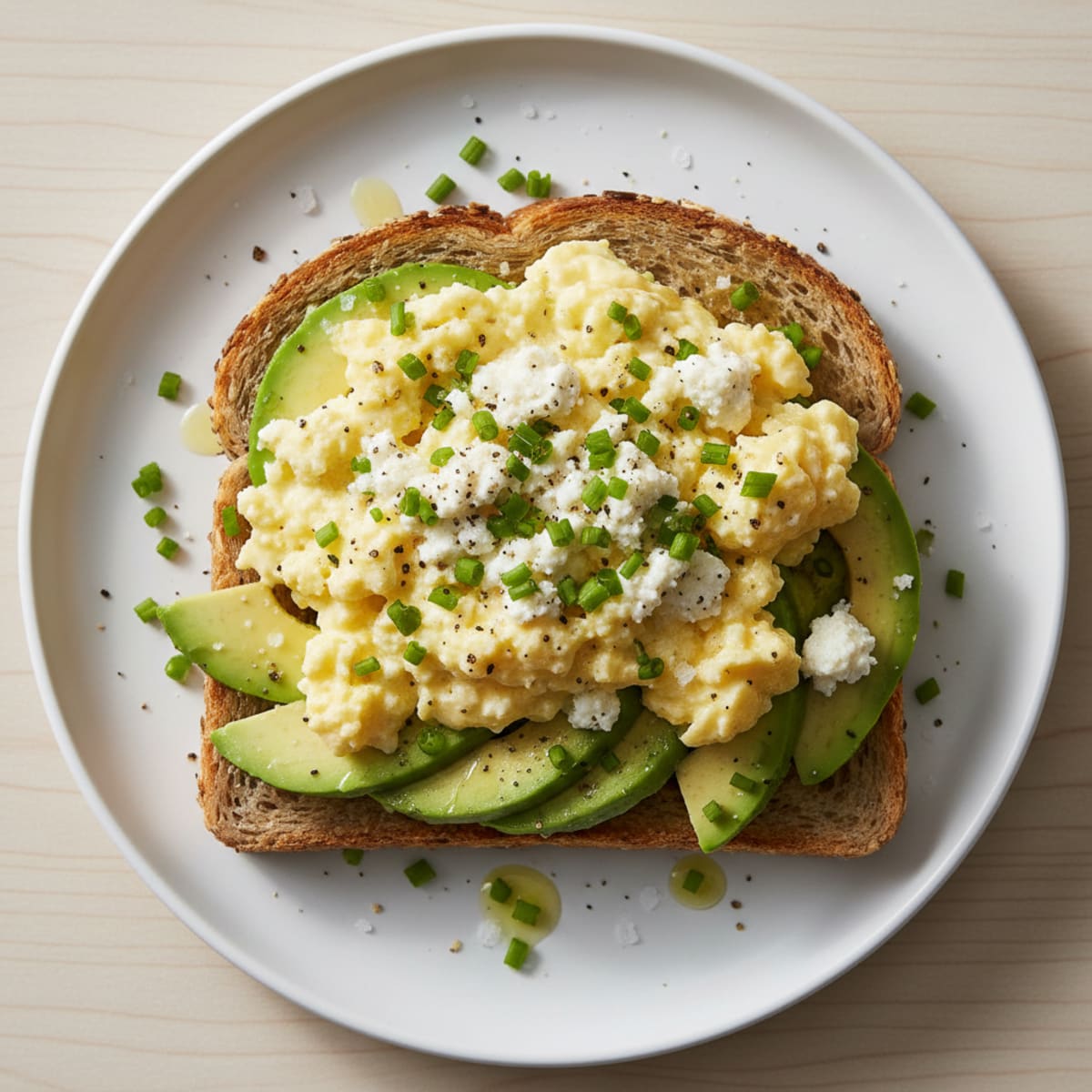 Cottage Cheese Scrambled Egg