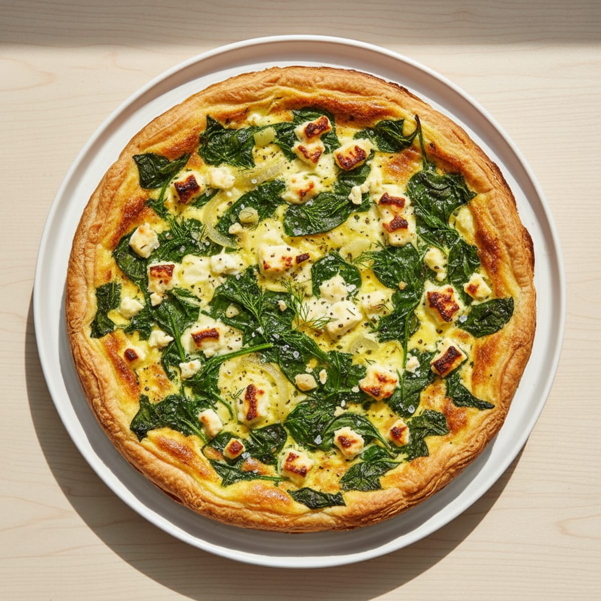 Savory Spinach and Feta Pie