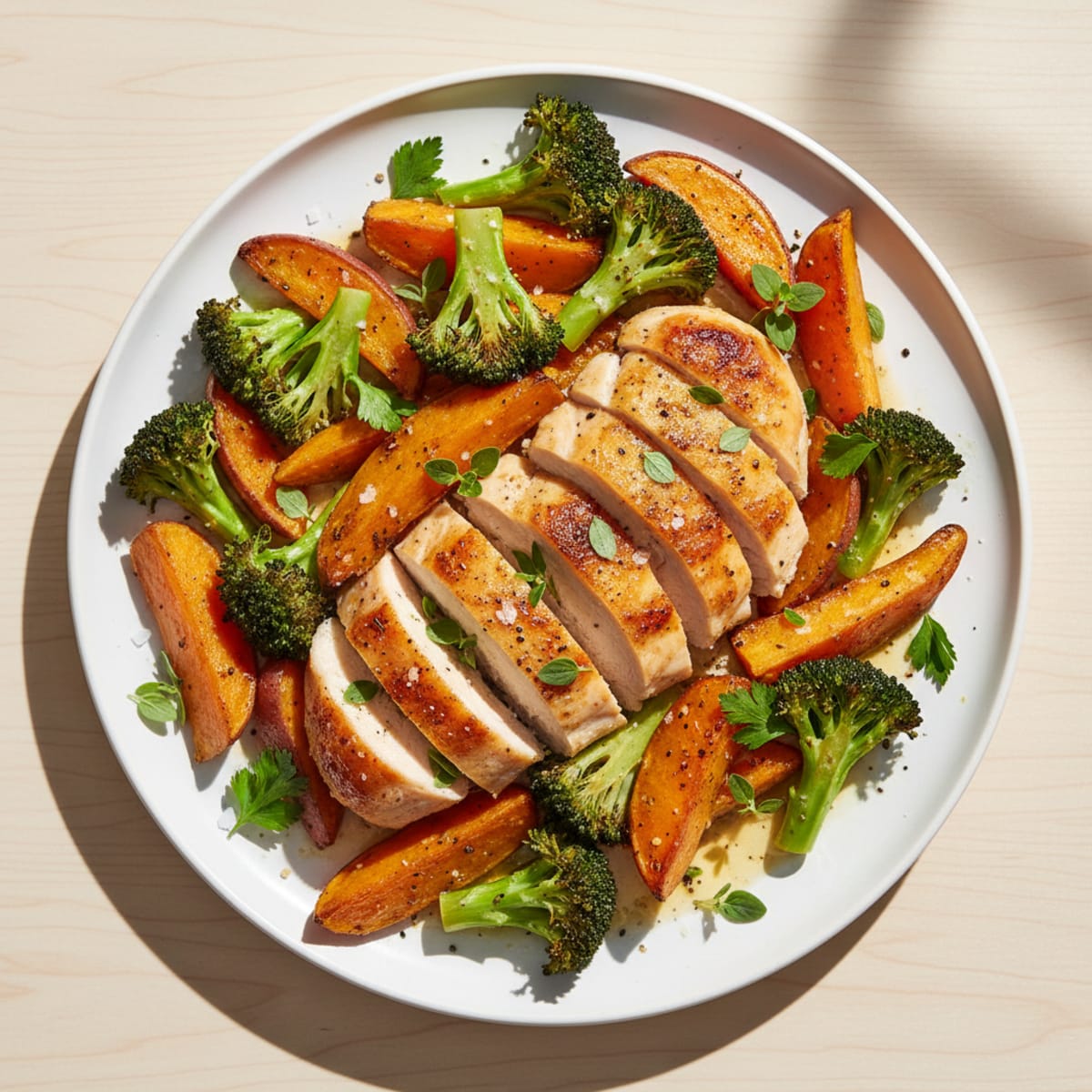 Sheet Pan Lemon Herb Chicken
