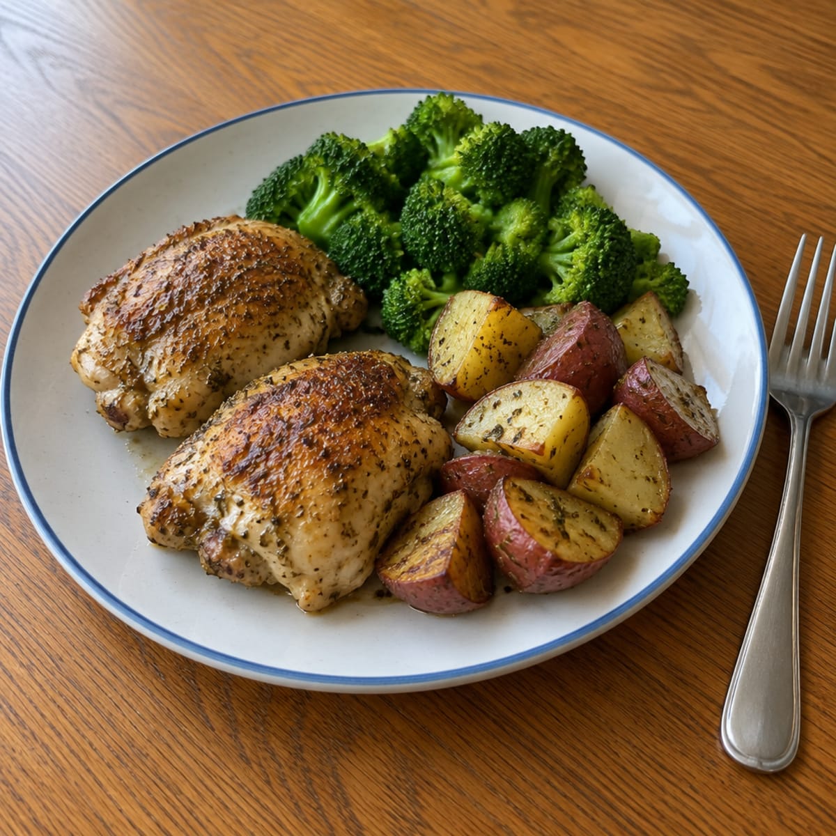 Lemon herb roasted chicken