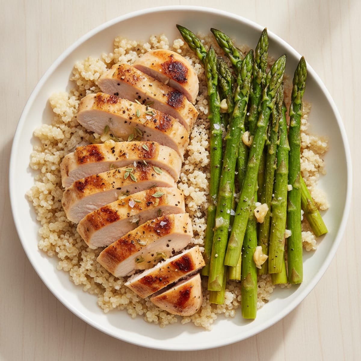 Lemon Herb Grilled Chicken Bowl