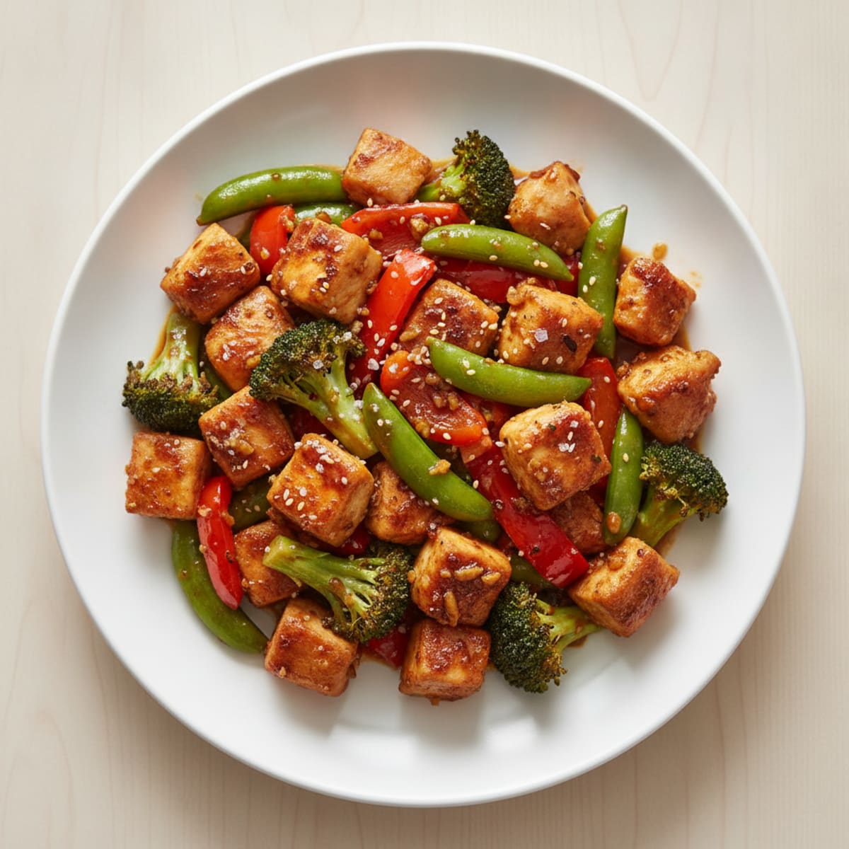 Teriyaki Chicken with Roasted Vegetables