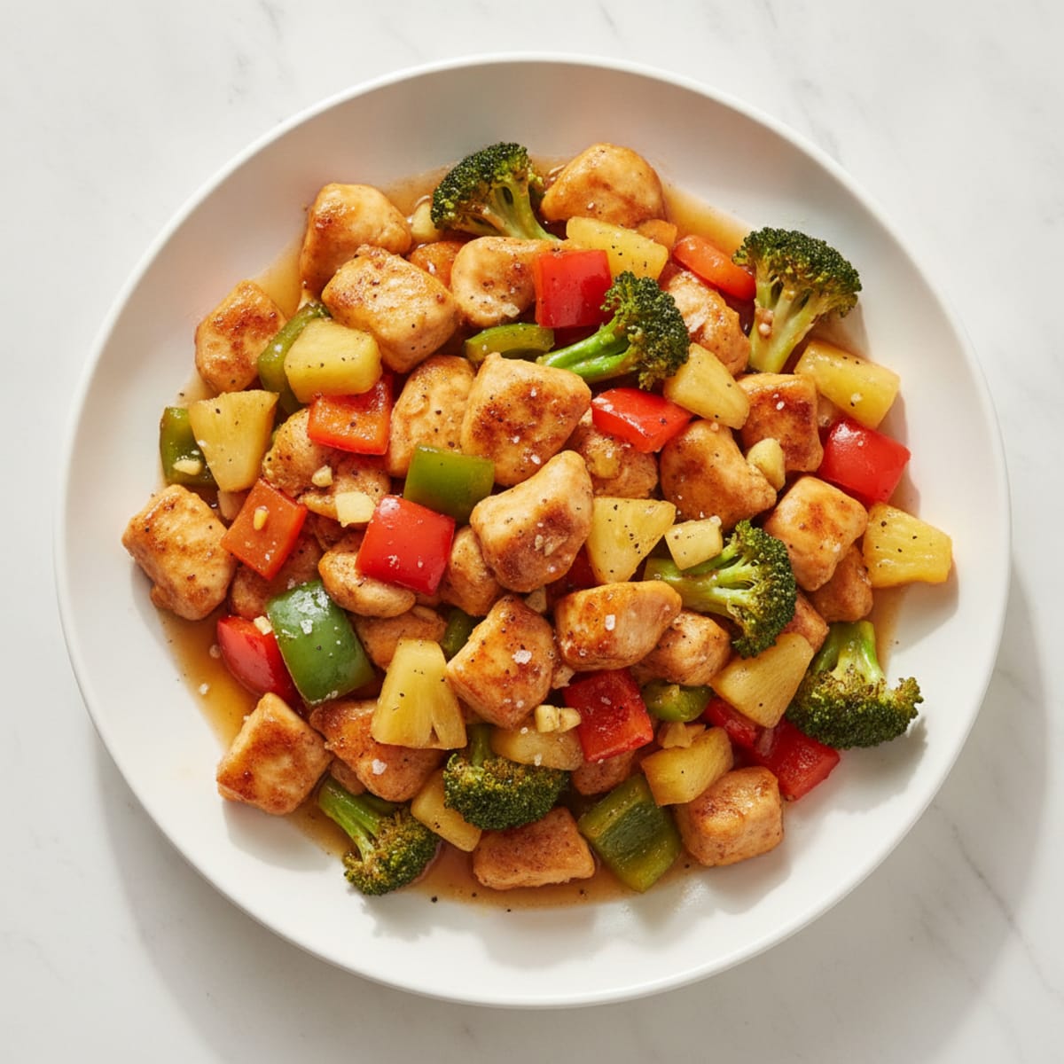 Sweet and Sour Chicken Stir-Fry