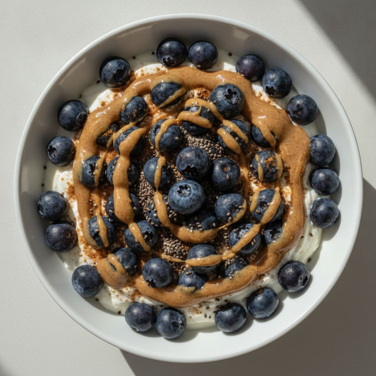 Silky Greek Yogurt Protein Pudding with Berries