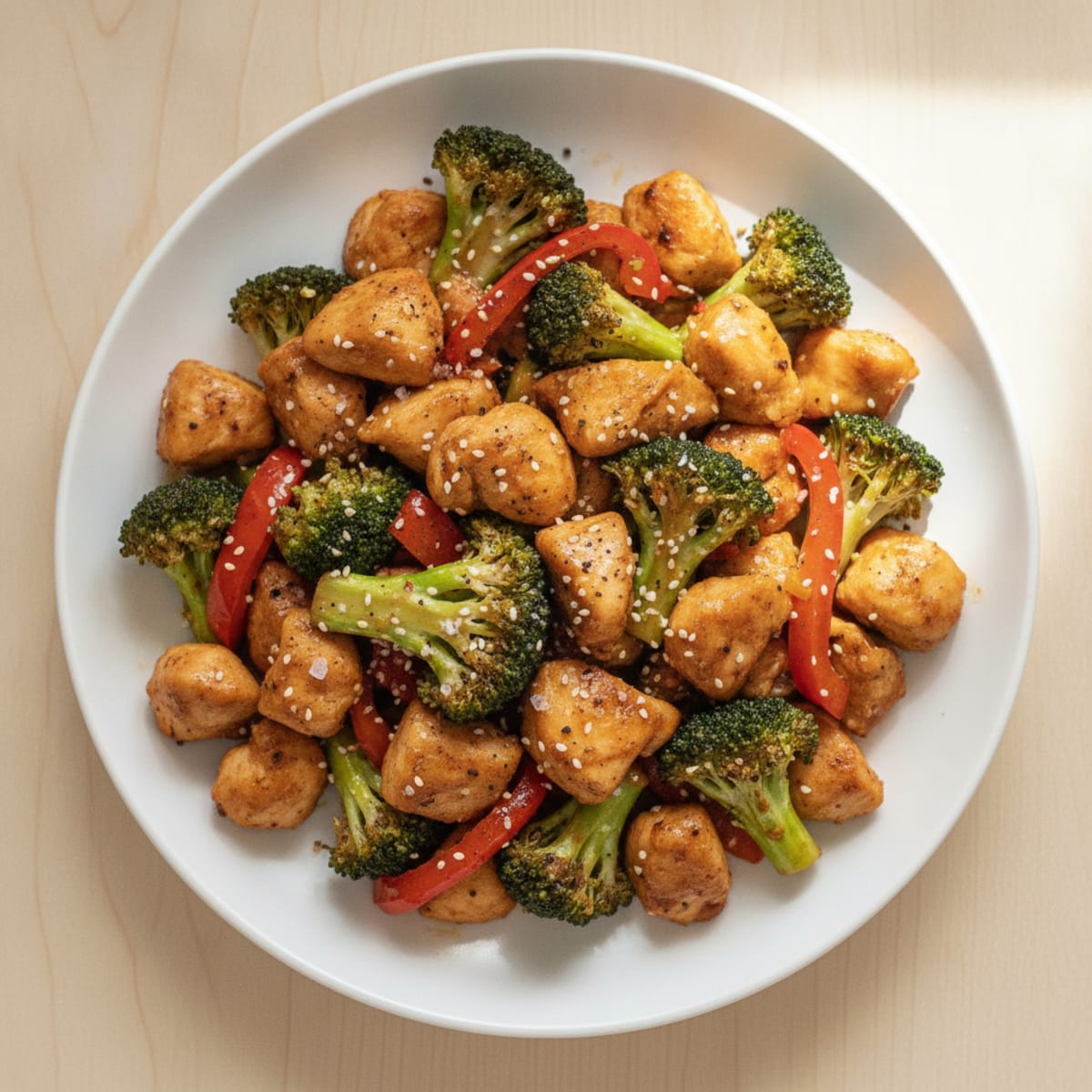 Teriyaki Chicken Stir-Fry with Broccoli